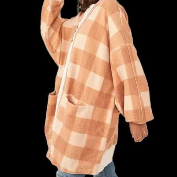 NWT Free People Benji Cardi / Camel Combo - Picture 5 of 14